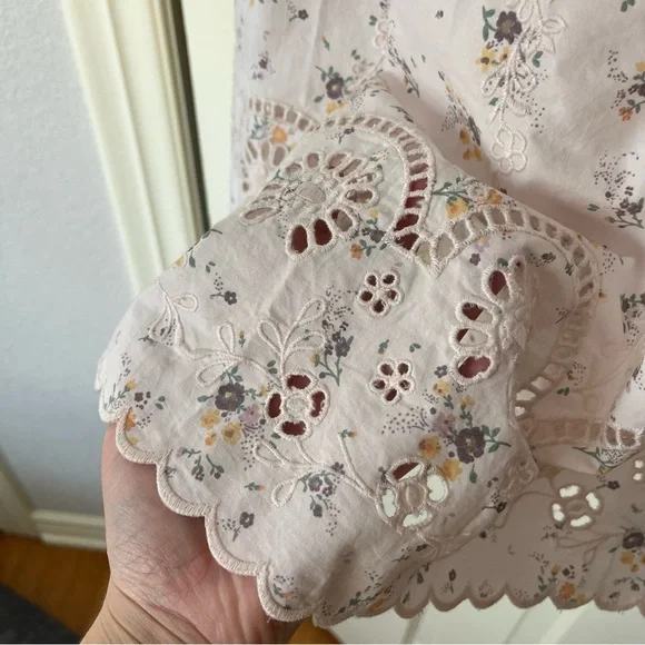 Damson Madder NWT Floral White Skirt - Picture 5 of 7